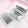 Custom Logo Wispy False Lash Clusters